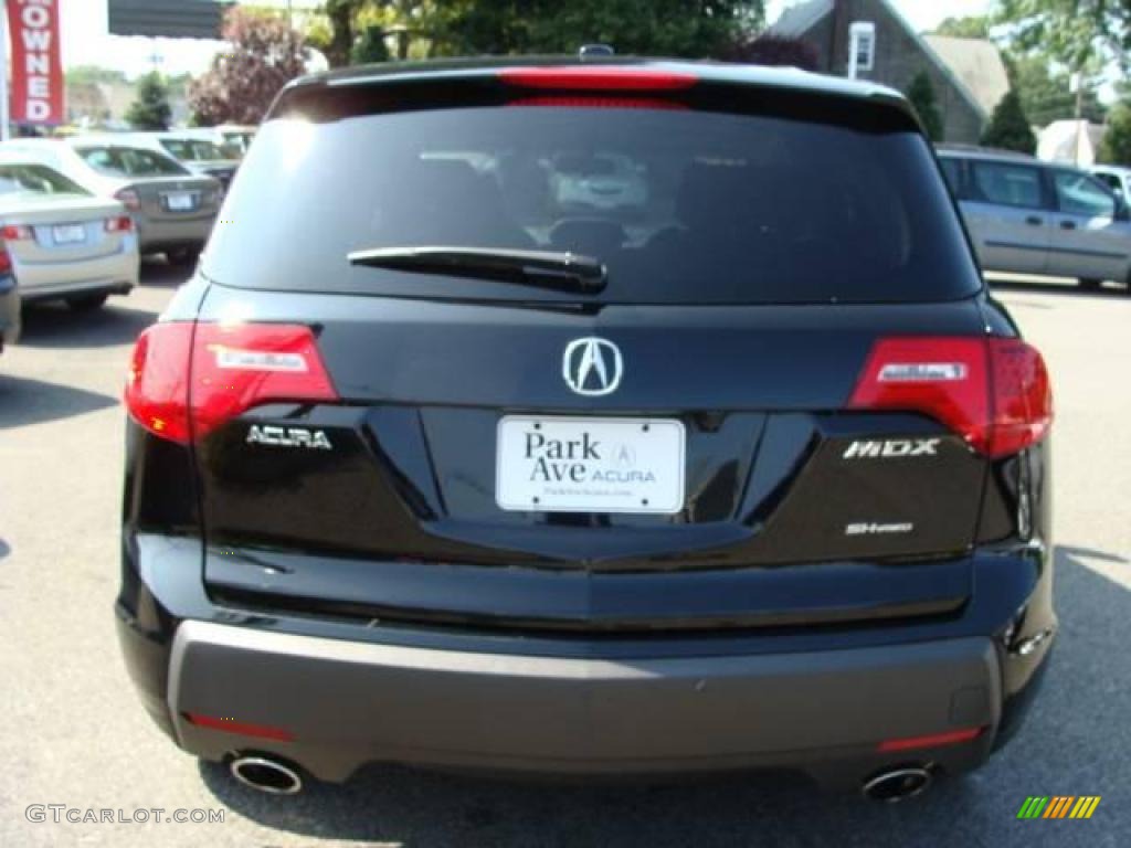 2007 MDX Technology - Formal Black Pearl / Ebony photo #5