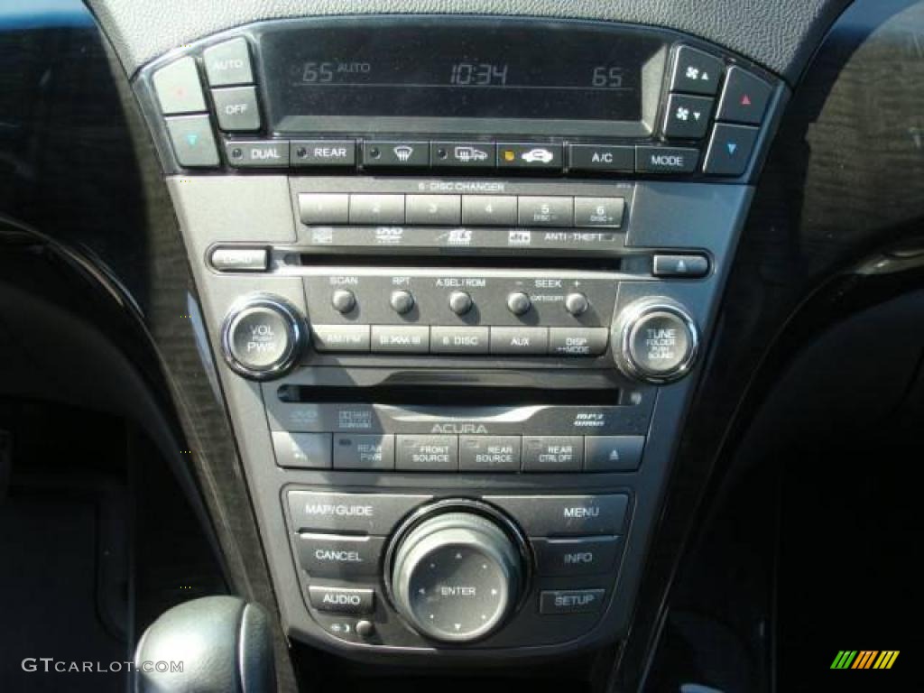 2007 MDX Technology - Formal Black Pearl / Ebony photo #14