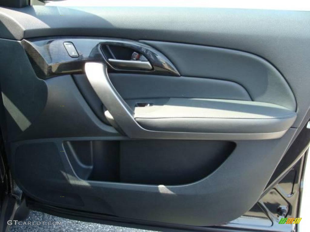 2007 MDX Technology - Formal Black Pearl / Ebony photo #22