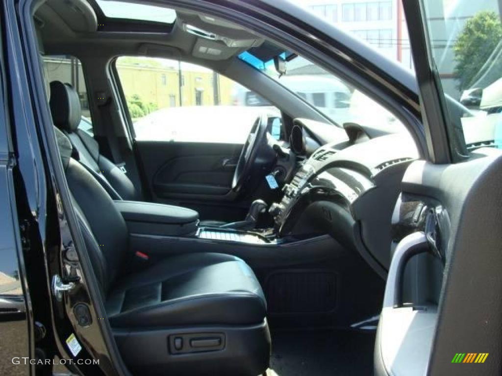 2007 MDX Technology - Formal Black Pearl / Ebony photo #23