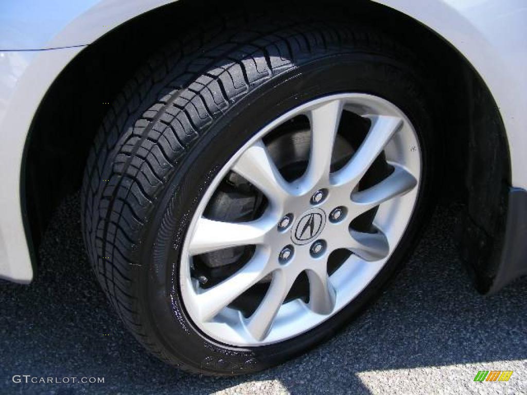 2006 TSX Sedan - Alabaster Silver Metallic / Quartz Gray photo #29