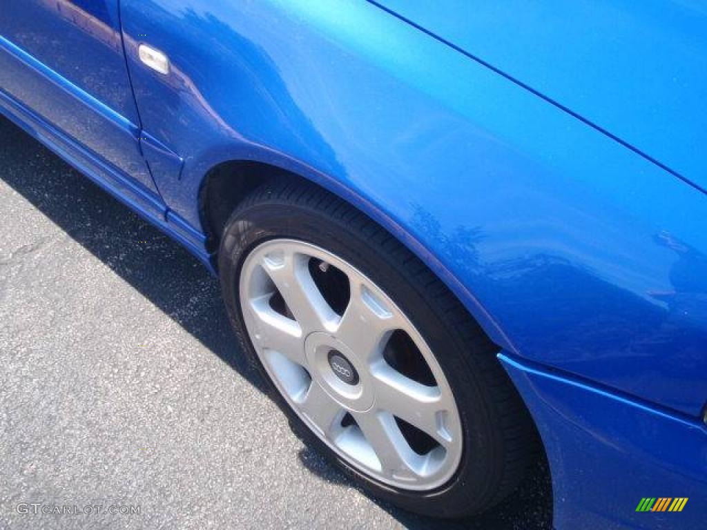 2001 S4 2.7T quattro Sedan - Nogaro Blue / Onyx/Blue photo #6