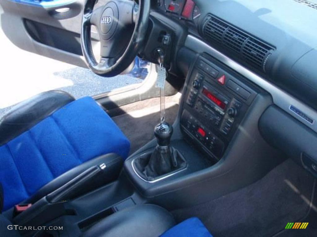 2001 S4 2.7T quattro Sedan - Nogaro Blue / Onyx/Blue photo #20