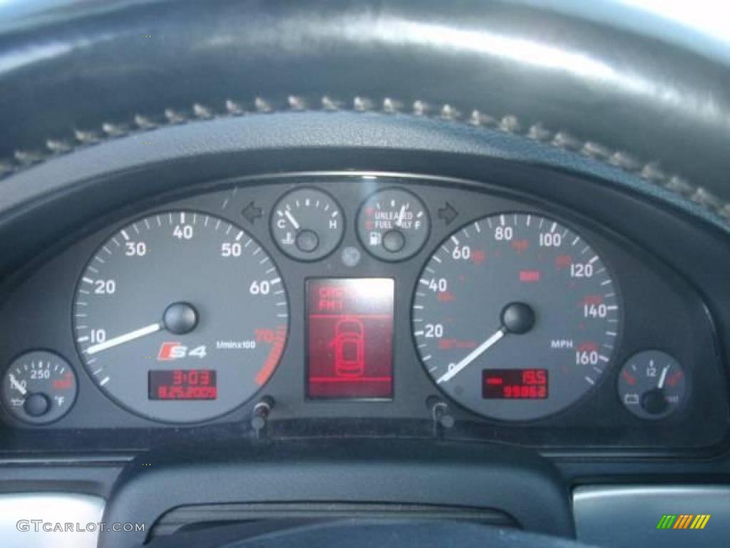 2001 S4 2.7T quattro Sedan - Nogaro Blue / Onyx/Blue photo #29