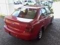 2001 Absolutely Red Toyota ECHO Sedan  photo #17