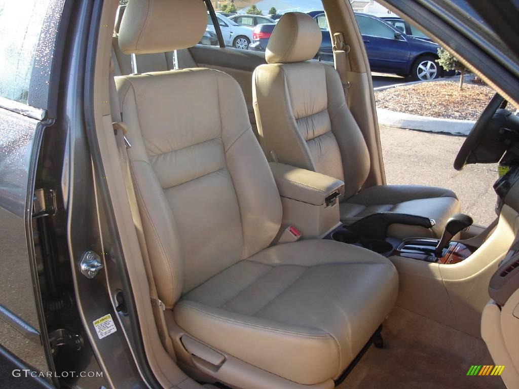 2006 Accord EX-L Sedan - Carbon Bronze Pearl / Ivory photo #14