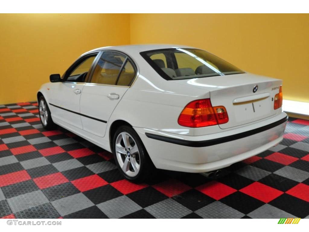 2005 3 Series 330xi Sedan - Alpine White / Sand photo #4