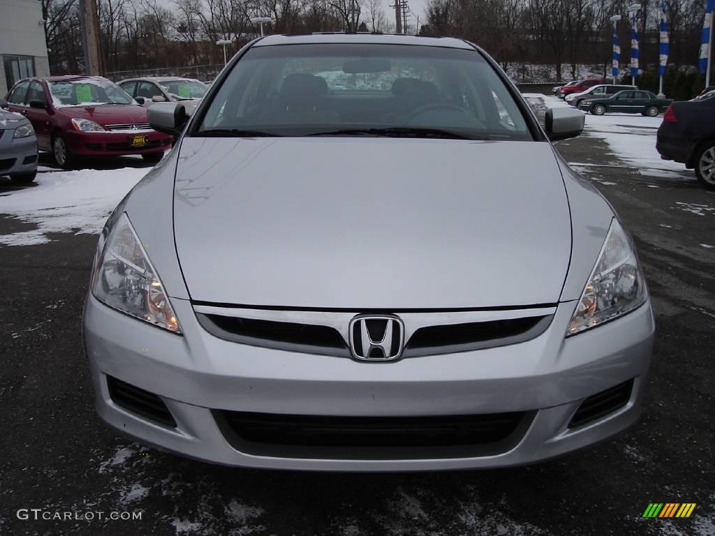 2006 Accord EX-L V6 Sedan - Alabaster Silver Metallic / Black photo #8