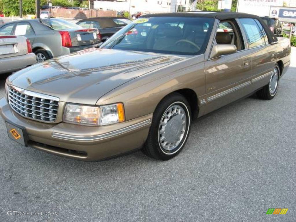 1998 DeVille Sedan - Gold Fire Mist Metallic / Beige photo #1