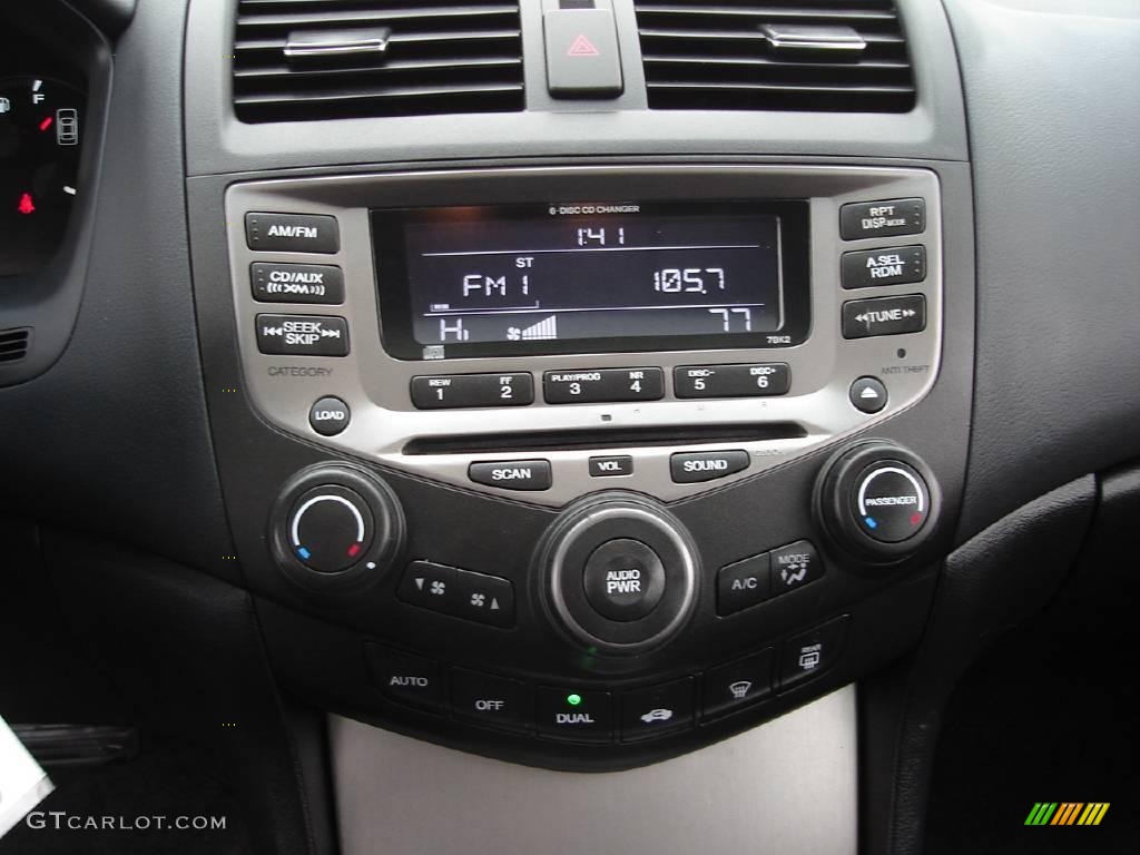 2006 Accord EX-L V6 Sedan - Alabaster Silver Metallic / Black photo #24