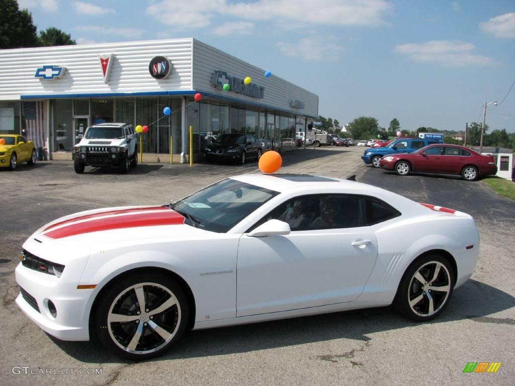 2010 Summit White Chevrolet Camaro Ss Rs Coupe 16762172