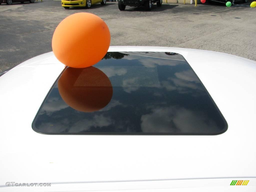 2010 Camaro SS/RS Coupe - Summit White / Black/Inferno Orange photo #4