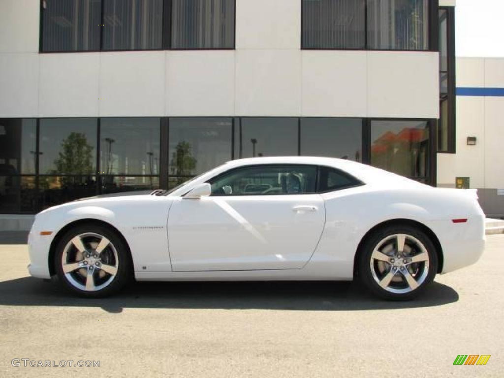 2010 Camaro SS Coupe - Summit White / Beige photo #1