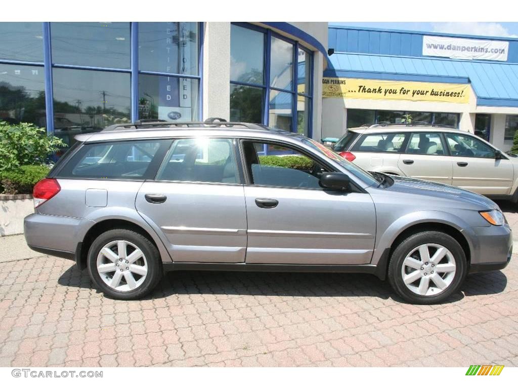 2009 Outback 2.5i Special Edition Wagon - Quartz Silver Metallic / Off Black photo #4