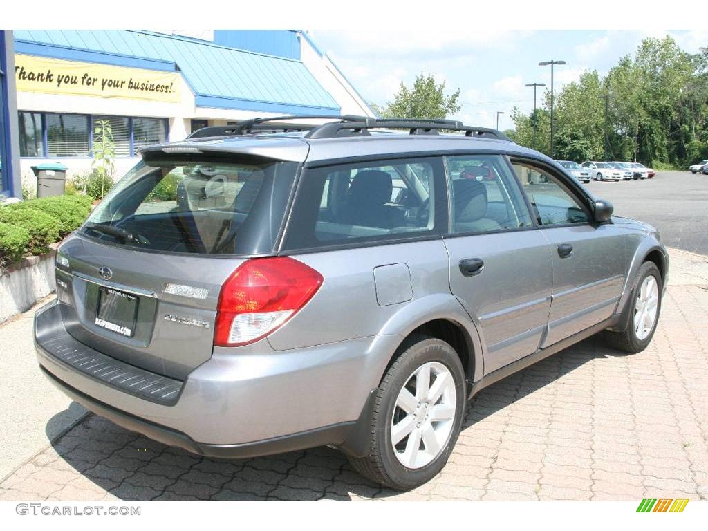 2009 Outback 2.5i Special Edition Wagon - Quartz Silver Metallic / Off Black photo #5