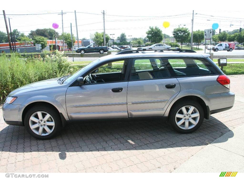 2009 Outback 2.5i Special Edition Wagon - Quartz Silver Metallic / Off Black photo #9
