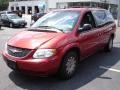 Inferno Red Tinted Pearlcoat 2002 Chrysler Town & Country LX