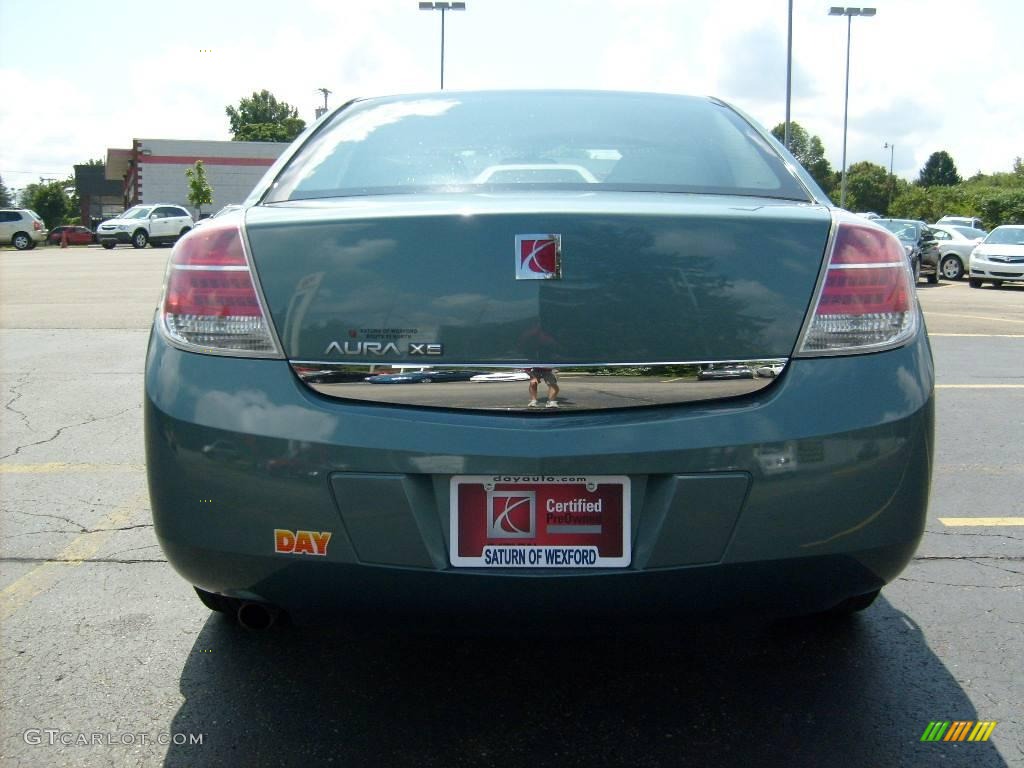 2009 Aura XE - Silver Moss / Gray photo #3