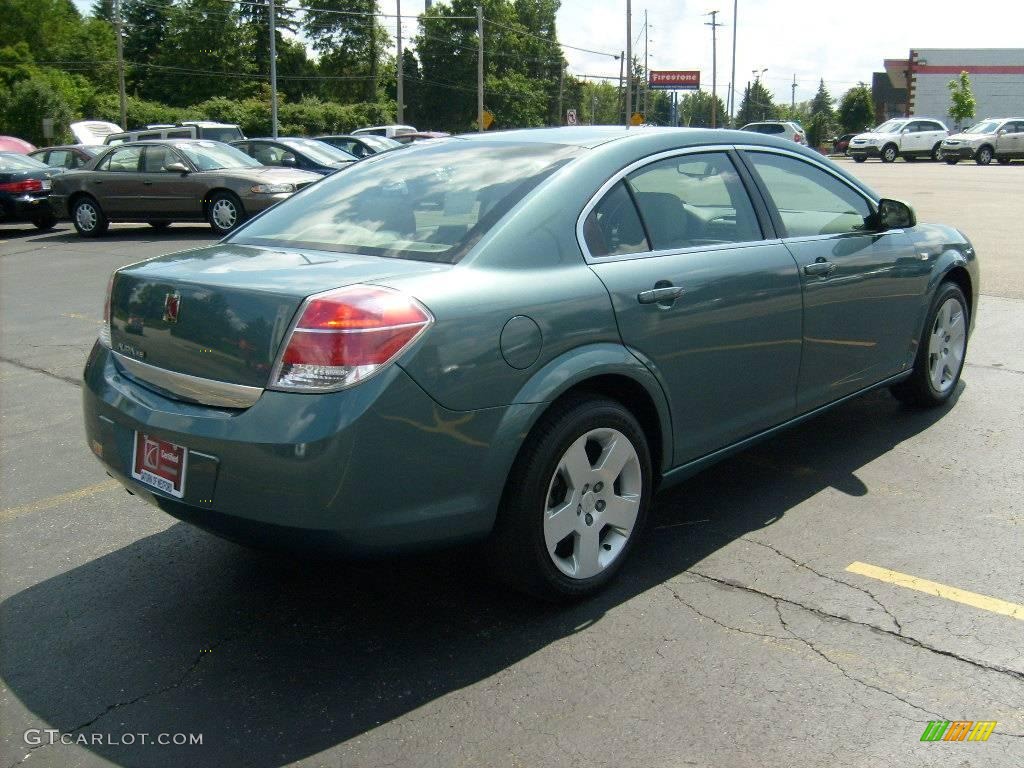 2009 Aura XE - Silver Moss / Gray photo #4