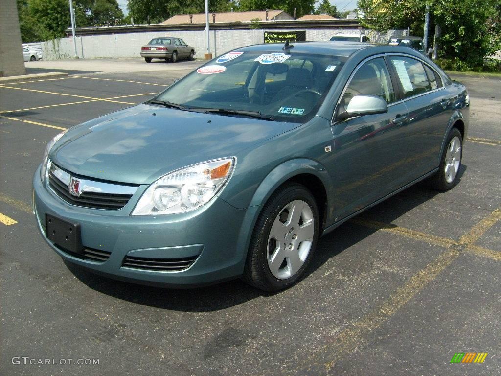 2009 Aura XE - Silver Moss / Gray photo #8
