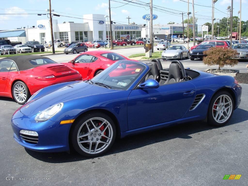 2009 Boxster S - Aqua Blue Metallic / Black photo #10