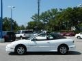 2000 Bright White Pontiac Sunfire GT Convertible  photo #2