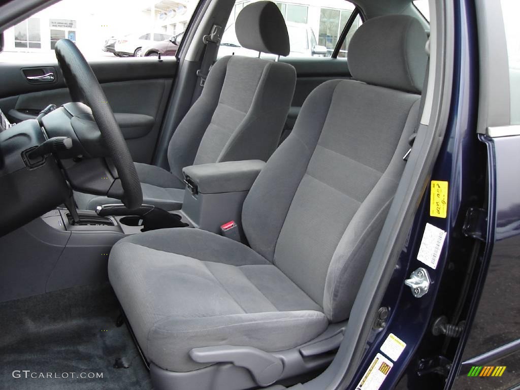 2007 Accord SE V6 Sedan - Royal Blue Pearl / Gray photo #12