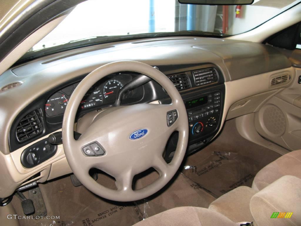 2000 Taurus SES - Harvest Gold Metallic / Medium Parchment photo #24