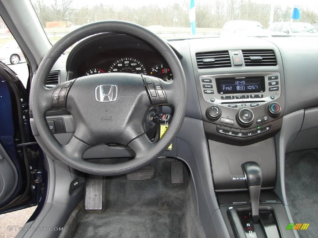 2007 Accord SE V6 Sedan - Royal Blue Pearl / Gray photo #16