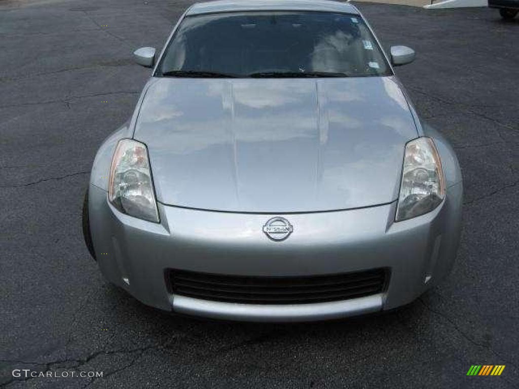 2003 350Z Touring Coupe - Chrome Silver / Charcoal photo #5