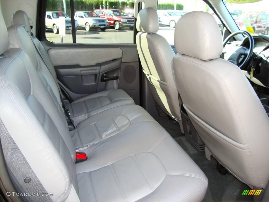 2005 Explorer XLT - Black / Midnight Grey photo #12