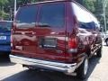2007 Dark Toreador Red Metallic Ford E Series Van E350 Super Duty XLT Passenger  photo #4
