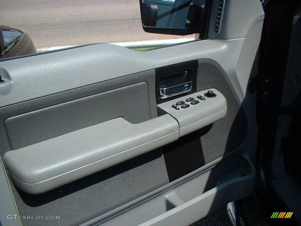 2005 F150 XLT SuperCab 4x4 - Dark Shadow Grey Metallic / Medium Flint Grey photo #7