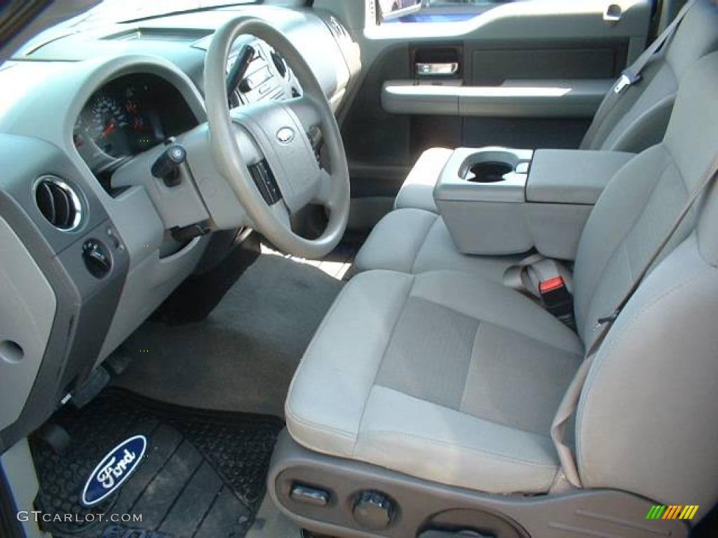 2005 F150 XLT SuperCab 4x4 - Dark Shadow Grey Metallic / Medium Flint Grey photo #8