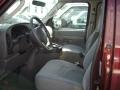 2007 Dark Toreador Red Metallic Ford E Series Van E350 Super Duty XLT Passenger  photo #7