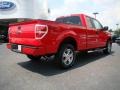 2009 Bright Red Ford F150 STX SuperCab 4x4  photo #3
