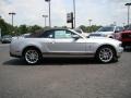 2010 Brilliant Silver Metallic Ford Mustang V6 Premium Convertible  photo #2