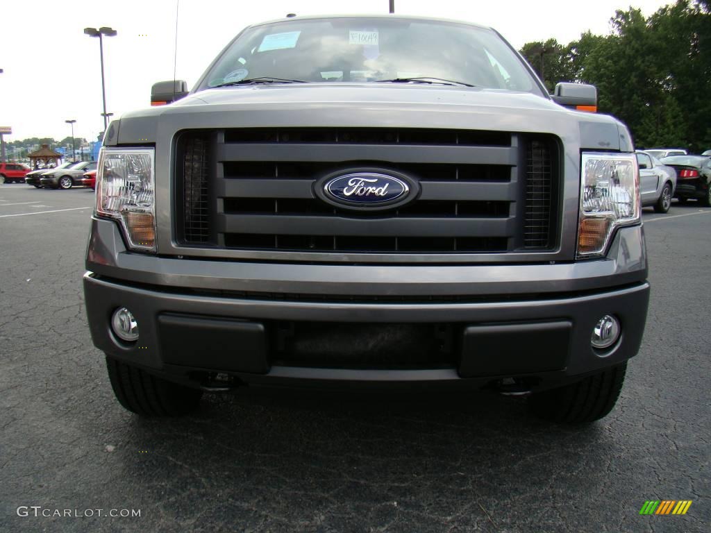 2010 F150 FX4 SuperCrew 4x4 - Sterling Grey Metallic / Black photo #7