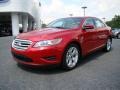 2010 Red Candy Metallic Ford Taurus SEL  photo #6