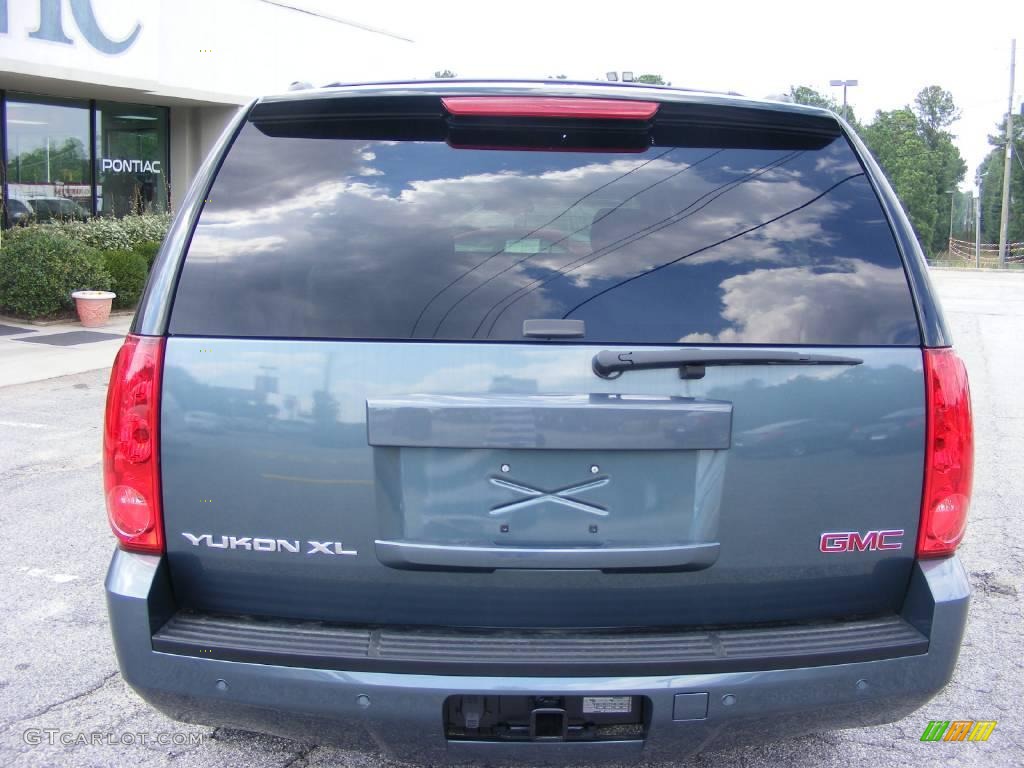 2009 Yukon XL SLT - Stealth Gray Metallic / Light Titanium photo #7