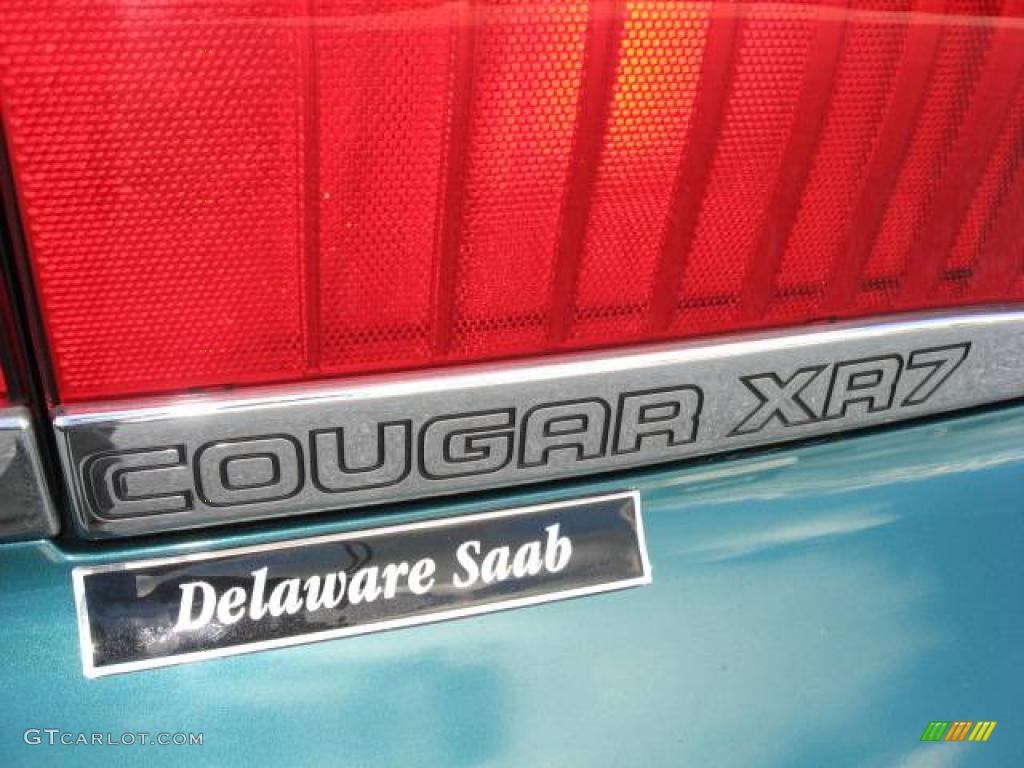 1997 Cougar XR7 - Pacific Green Metallic / 30th Anniversary Light Prairie Tan photo #37