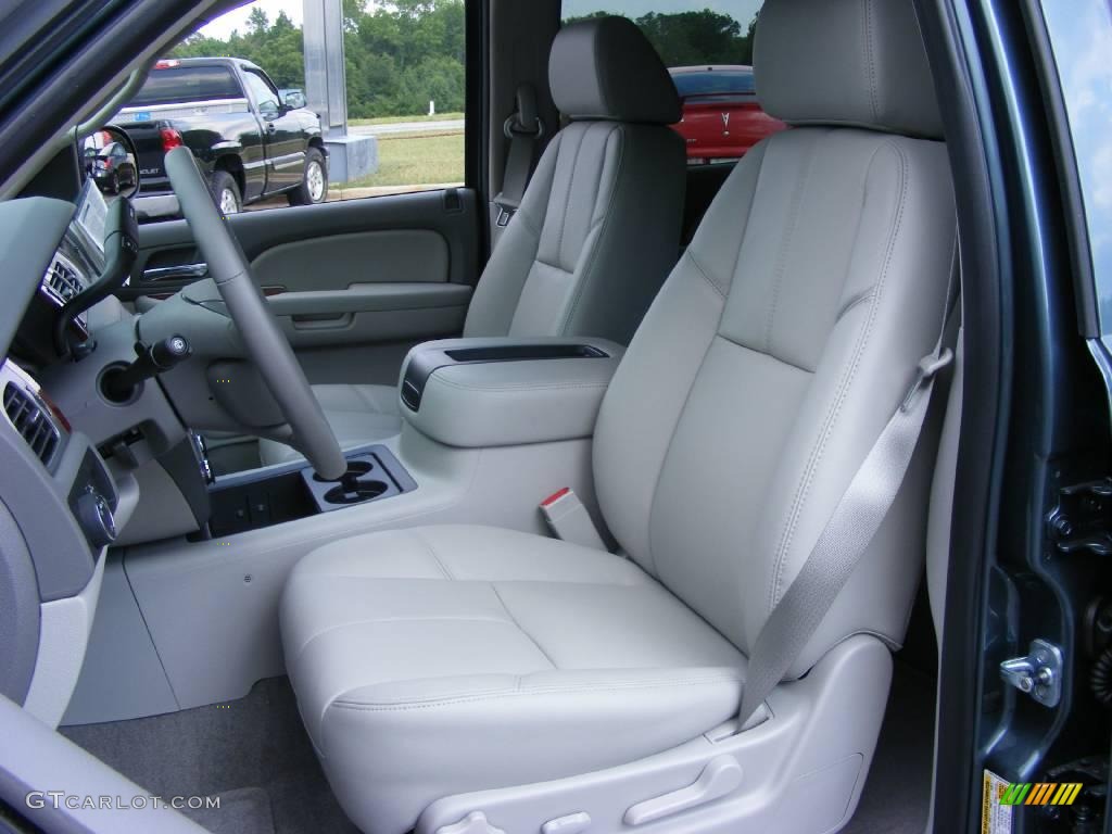 2009 Yukon XL SLT - Stealth Gray Metallic / Light Titanium photo #12