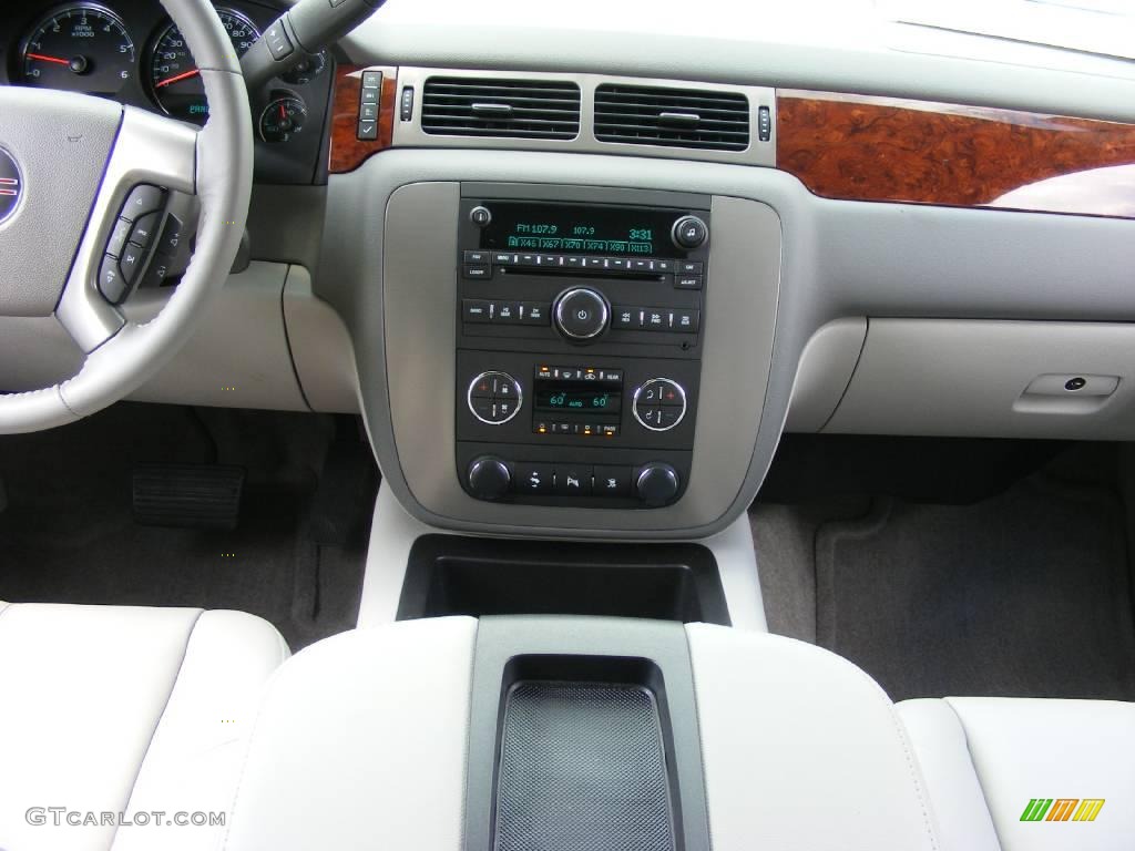 2009 Yukon XL SLT - Stealth Gray Metallic / Light Titanium photo #20