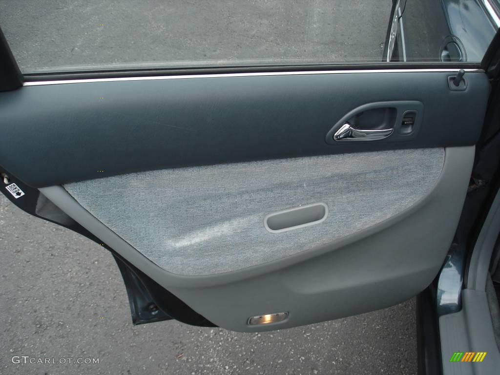 1996 Accord EX Sedan - Dark Eucalyptus Green Pearl Metallic / Gray photo #10