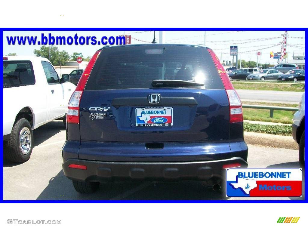 2008 CR-V LX - Royal Blue Pearl / Black photo #6