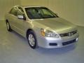 2007 Alabaster Silver Metallic Honda Accord LX Sedan  photo #2