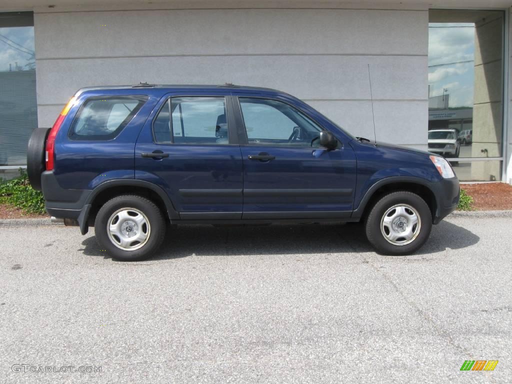 2004 CR-V LX 4WD - Eternal Blue Pearl / Black photo #2