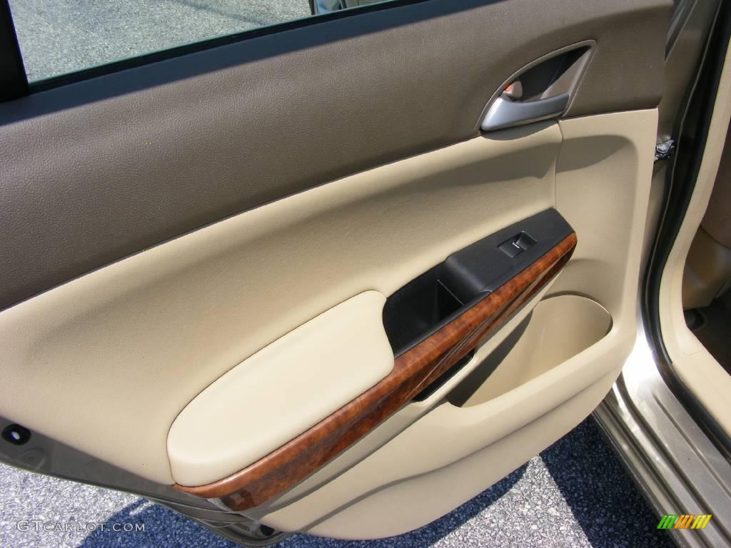 2008 Accord EX Sedan - Bold Beige Metallic / Ivory photo #14