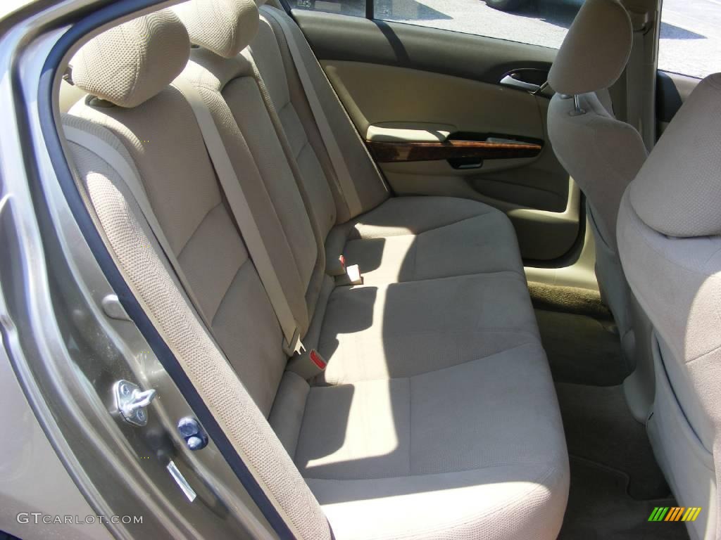 2008 Accord EX Sedan - Bold Beige Metallic / Ivory photo #15