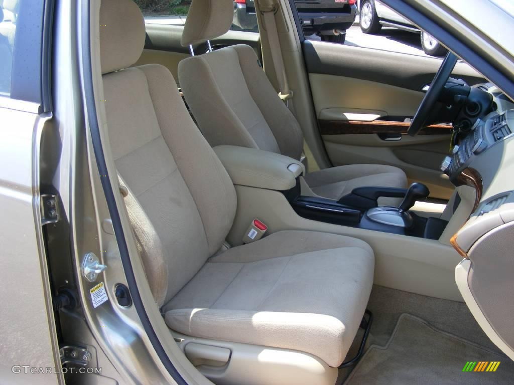 2008 Accord EX Sedan - Bold Beige Metallic / Ivory photo #17